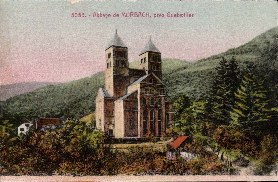 Murbach - Abbey - close Guebwiller - CPA