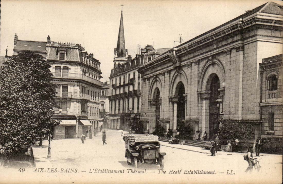 Aix les Bains - Hydropathic establishment - CPA
