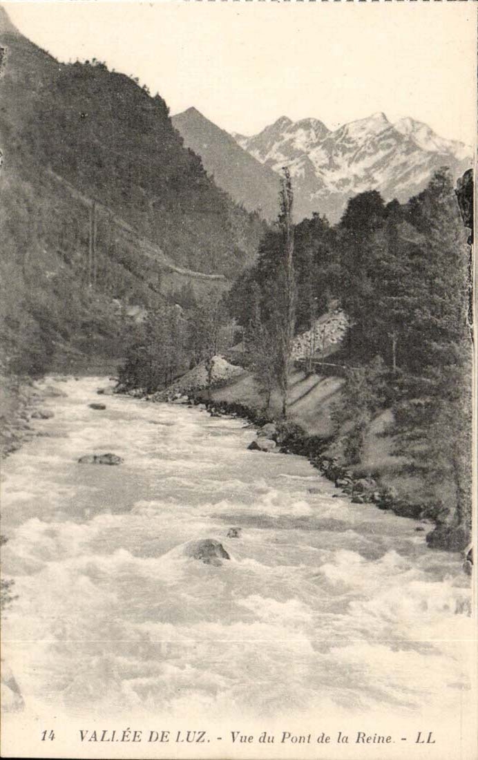 Valley of Luz - Sight of the Bridge of Queen CPA