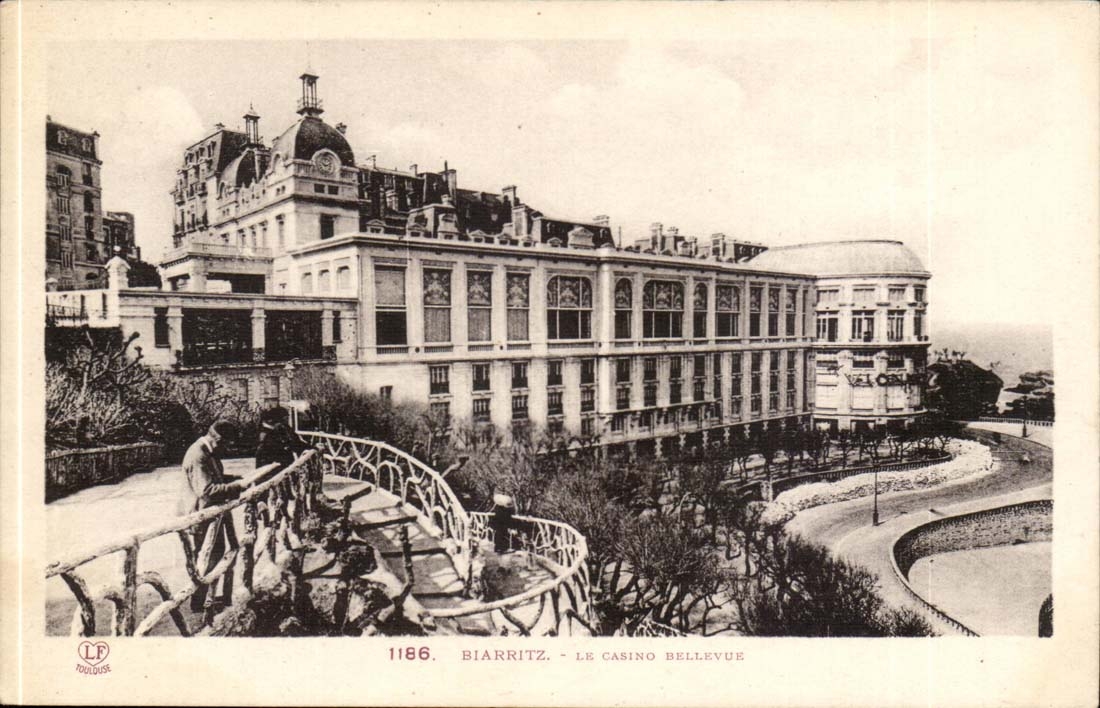 Biarritz - Casino Bellevue CPA 