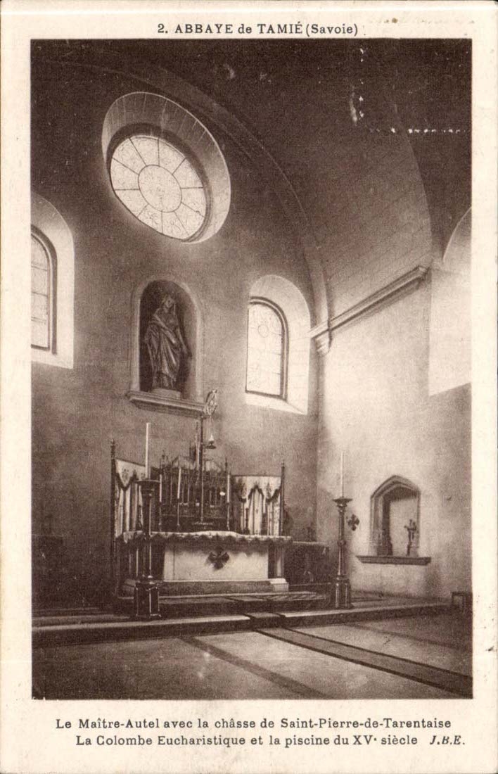 Abbey of Tamie - Saint Pierre of Tarentaise CPA