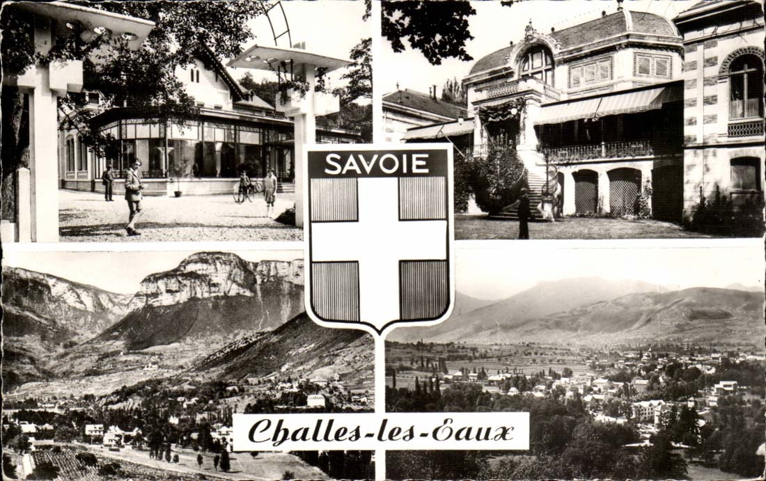 Challes Water - Souvenir CPA
