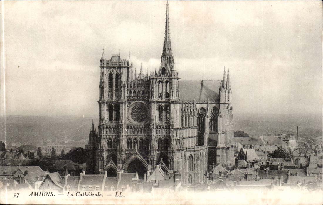 Amiens - the Cathedral - CPA