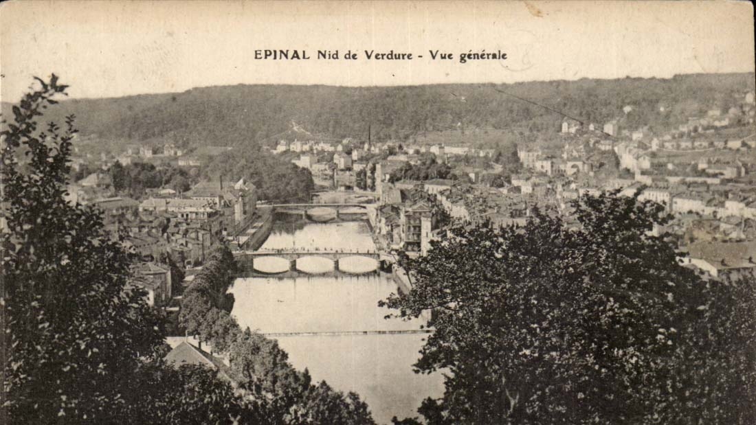 Epinal - Nest of Greenery - View - CPA