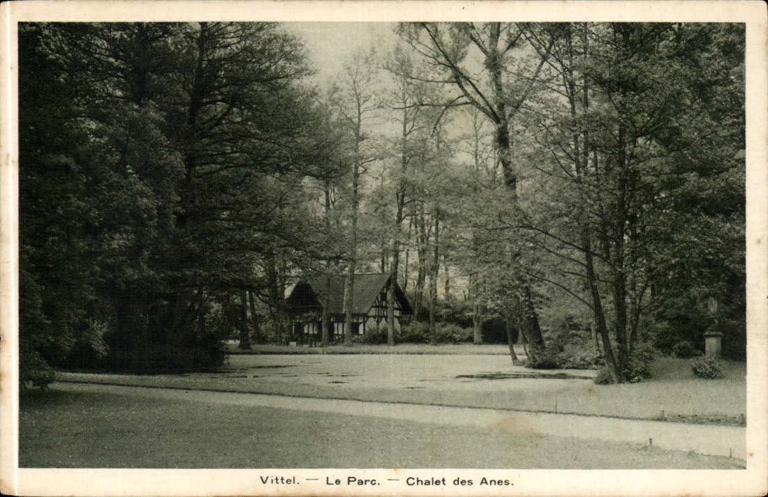 Vittel - the Park - Country cottage of the Asses - CPA