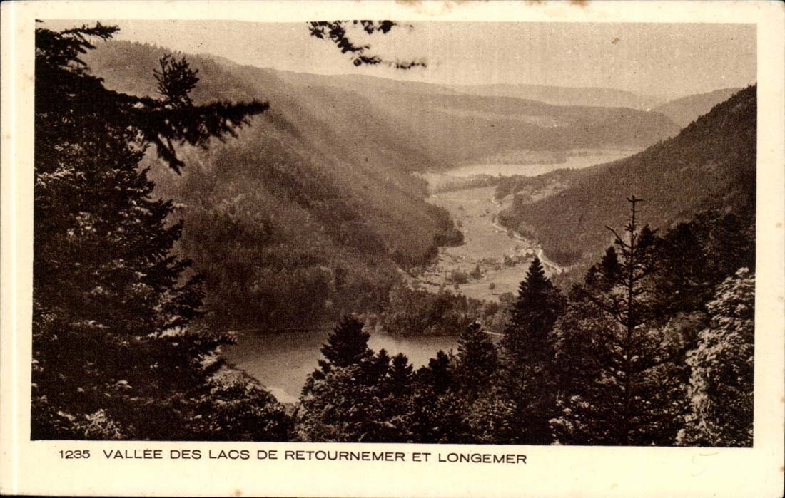 Tal der Seen Routournemer und Longemer - CPA