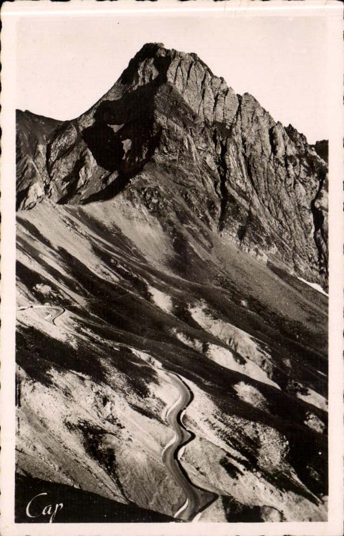 Die Pyrenees - Tourmalet Abfall auf Barreges - CPA