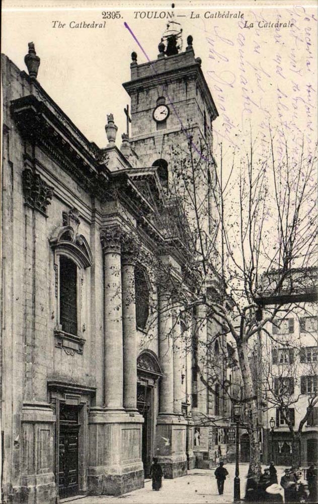 Toulon - the Cathedral - CPA