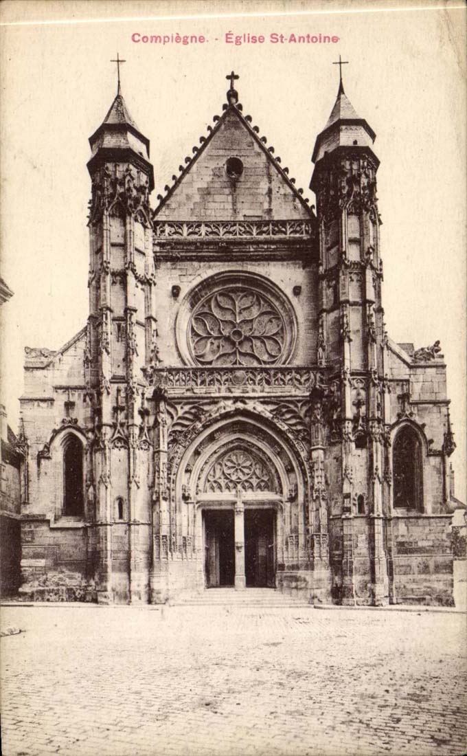 Compiegne - Church St Antoine - CPA