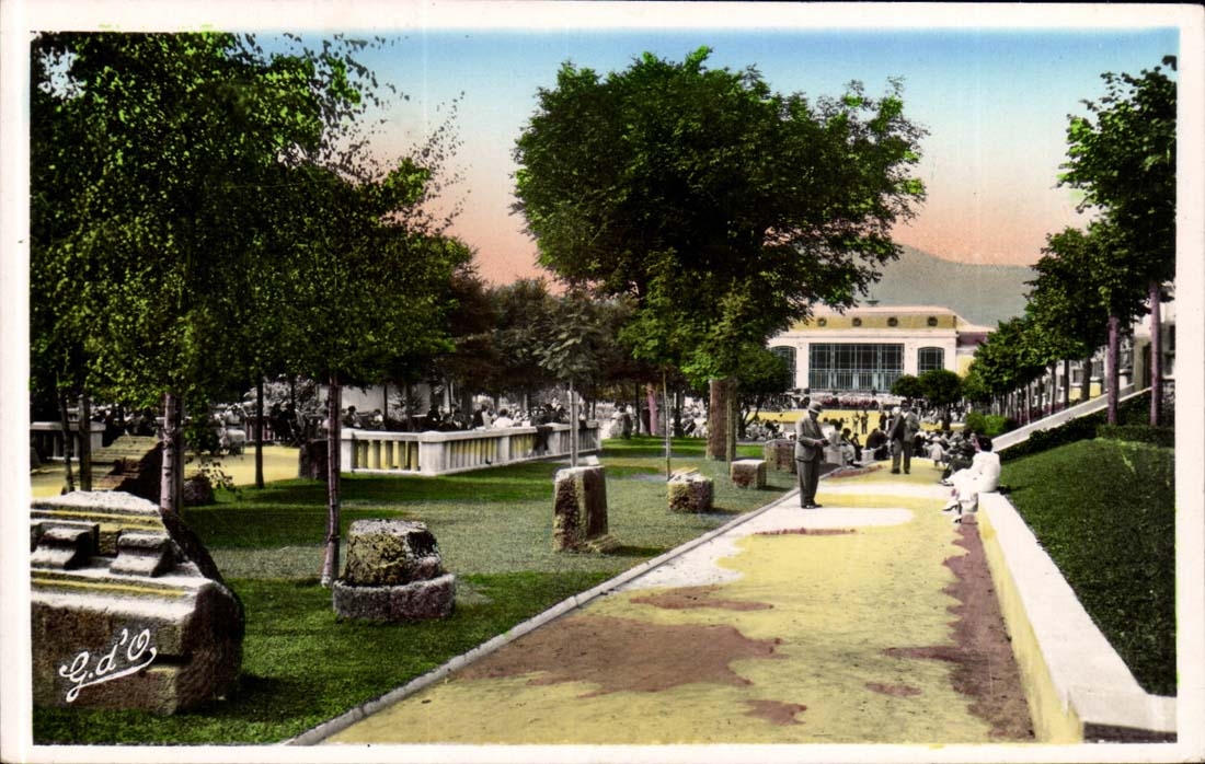 Mount Golden - Park of the Casino - CPA