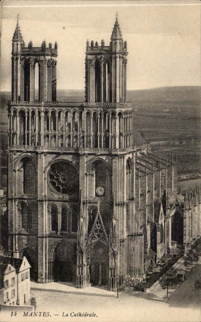 Mantes CPA the cathedral