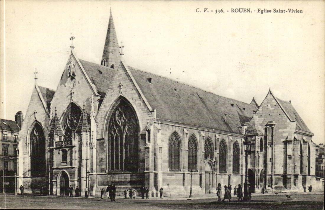Rouen CPA Church Saint Vivien