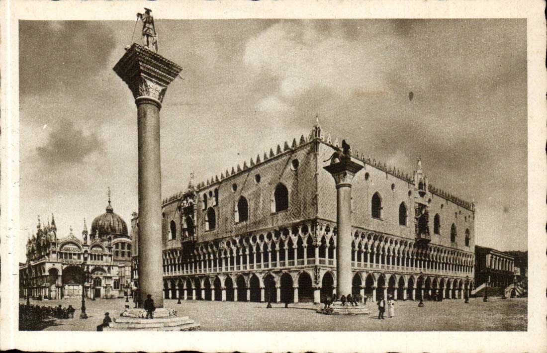 Italy Italy Venezia CPA Palazzo ducal Basilica di S Marco VEnice Venice
