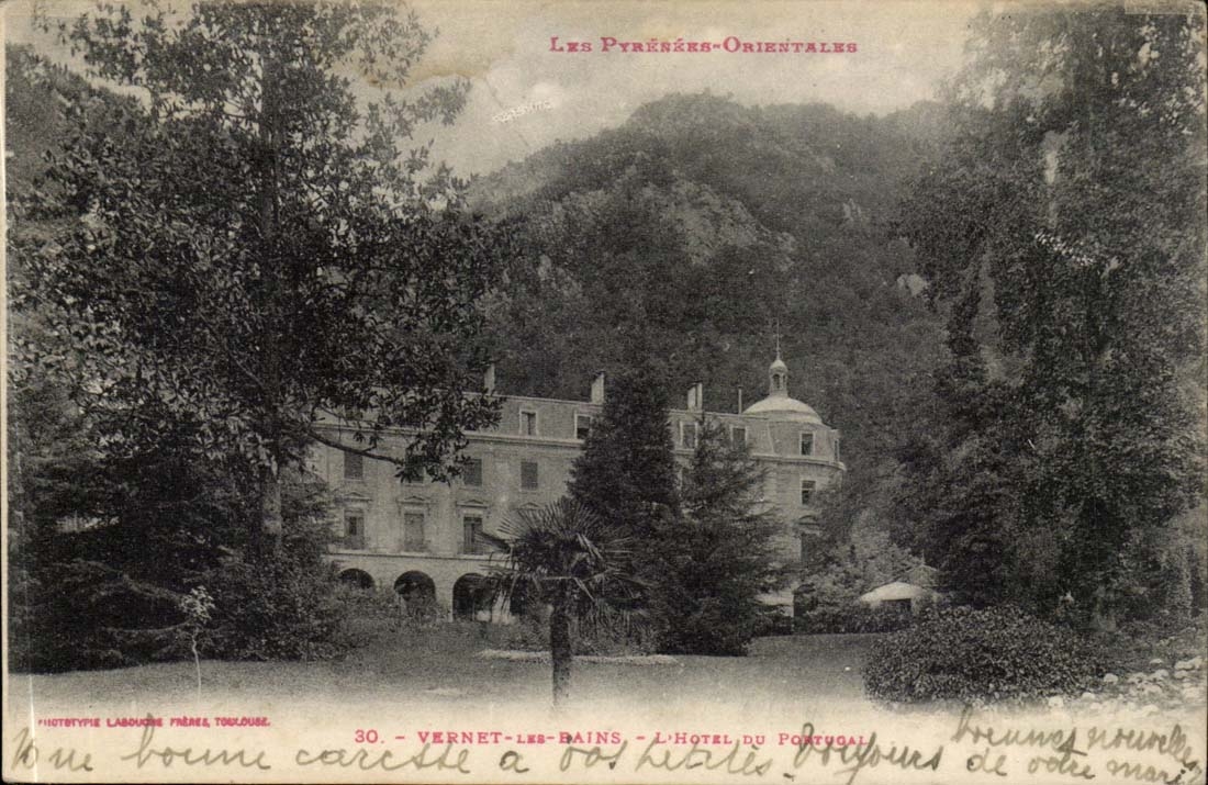 VErnet les Bains CPA das Hotel von Portugal