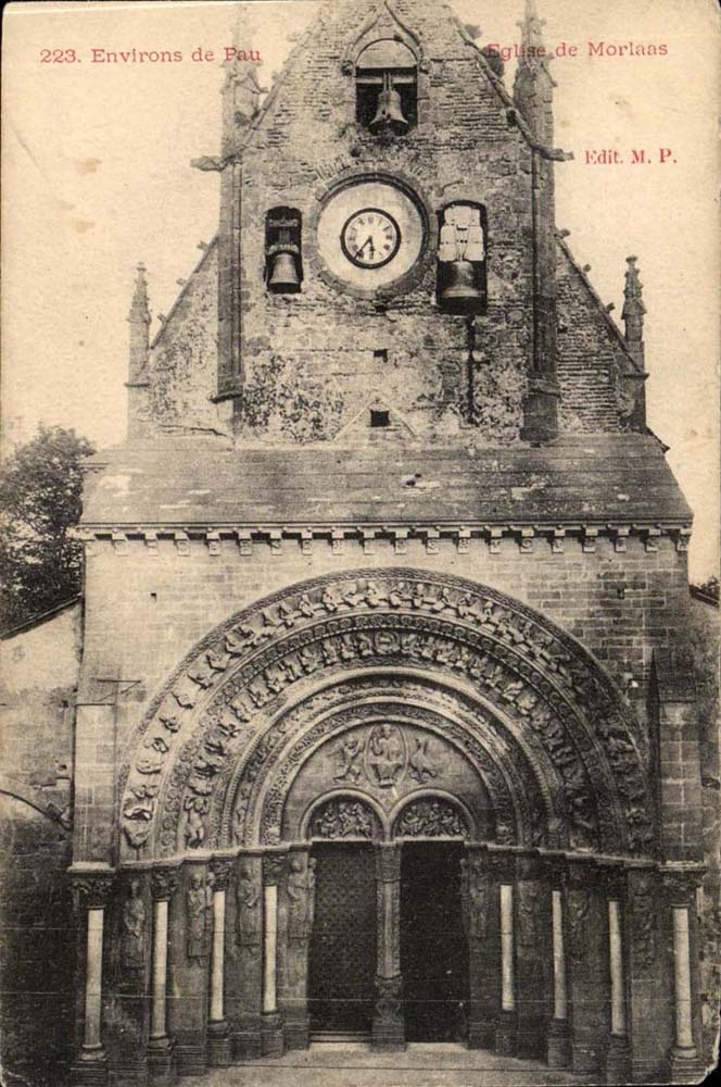 Umlagerungen Kirche der Pau-CPA von Morlans