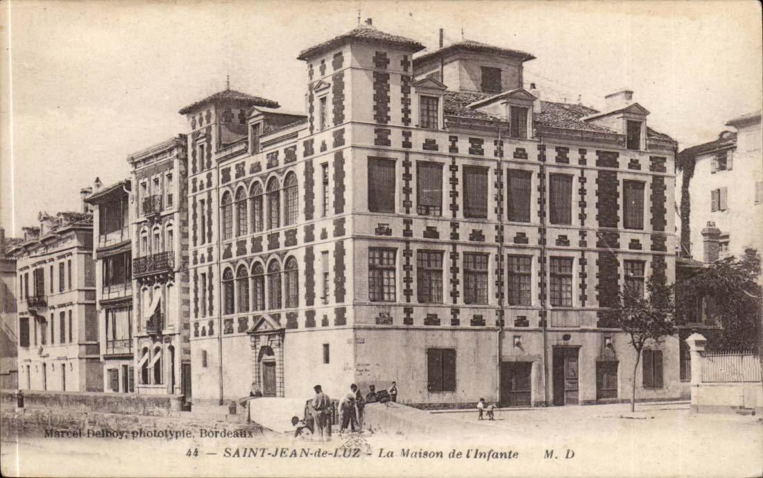 Saint Jean de Luz CPA La maison de l'infante