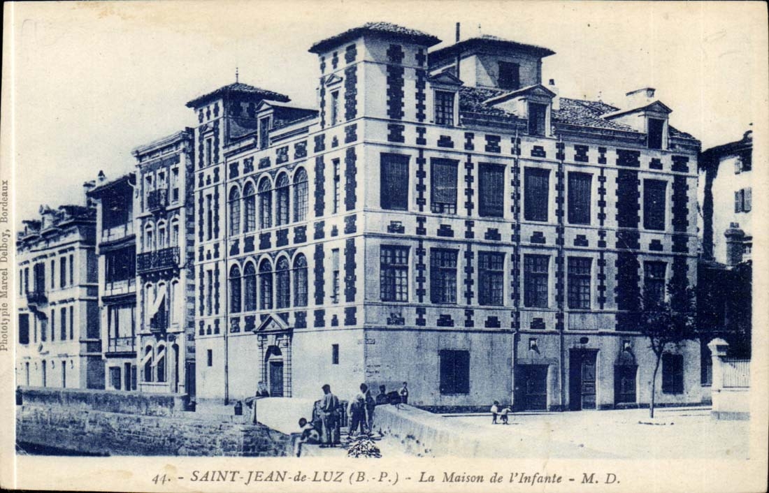 Saint Jean de Luz CPA La maison de l'infante