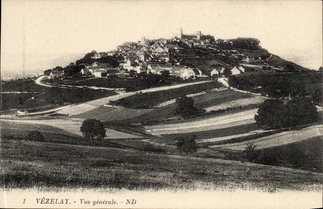 Vezelay CPA Ansicht