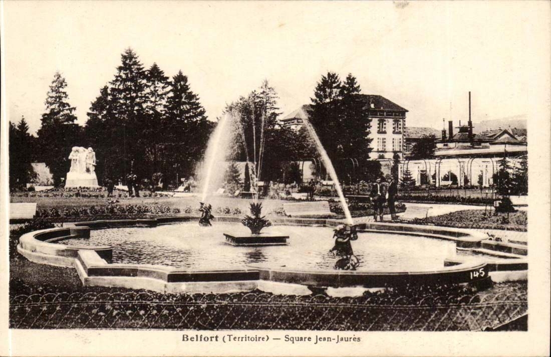 Belfort CPA Public garden Jean Jaures