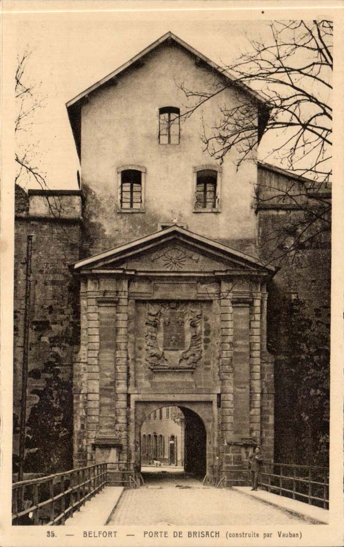 Belfort CPA Gate of Brisach (built by Vauban)
