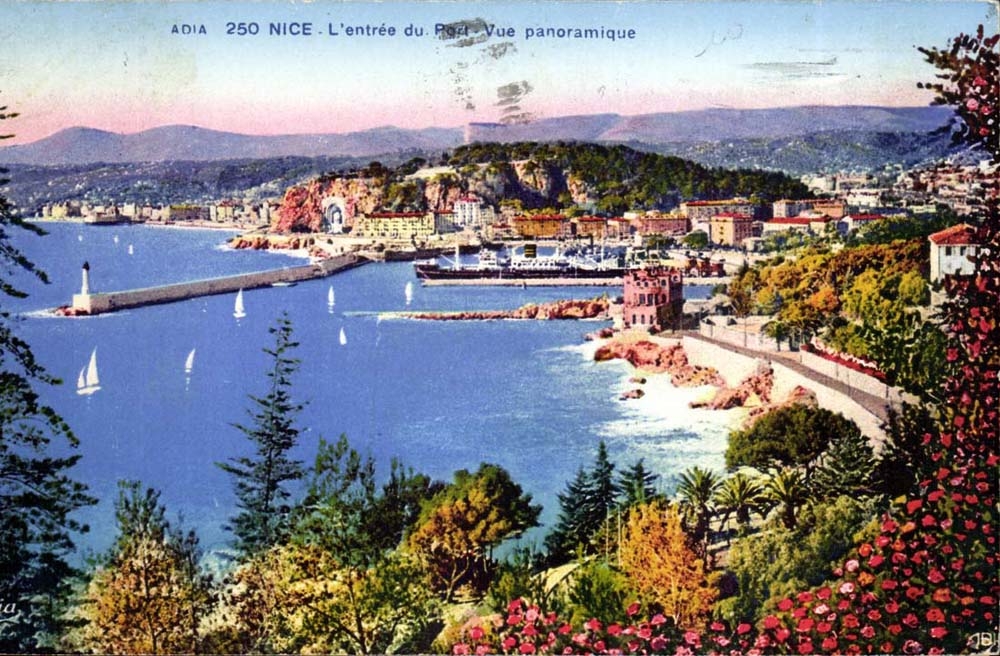 Nice CPA Entering of the port and panoramic sight