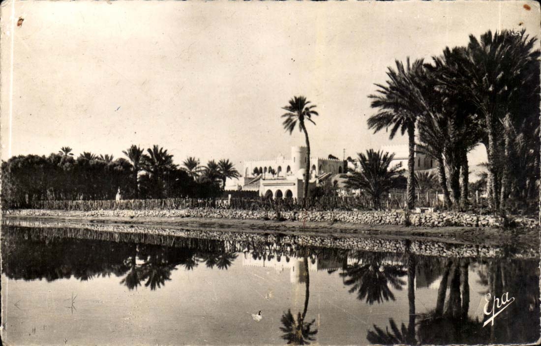 Algeria Algiers CPA Colomb Bechar Rings officers