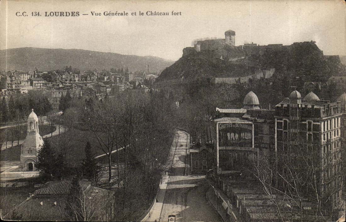 Lourdes CPA View and the strong castle