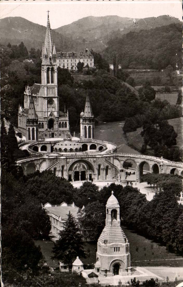 Lourdes CPA interallied Monument