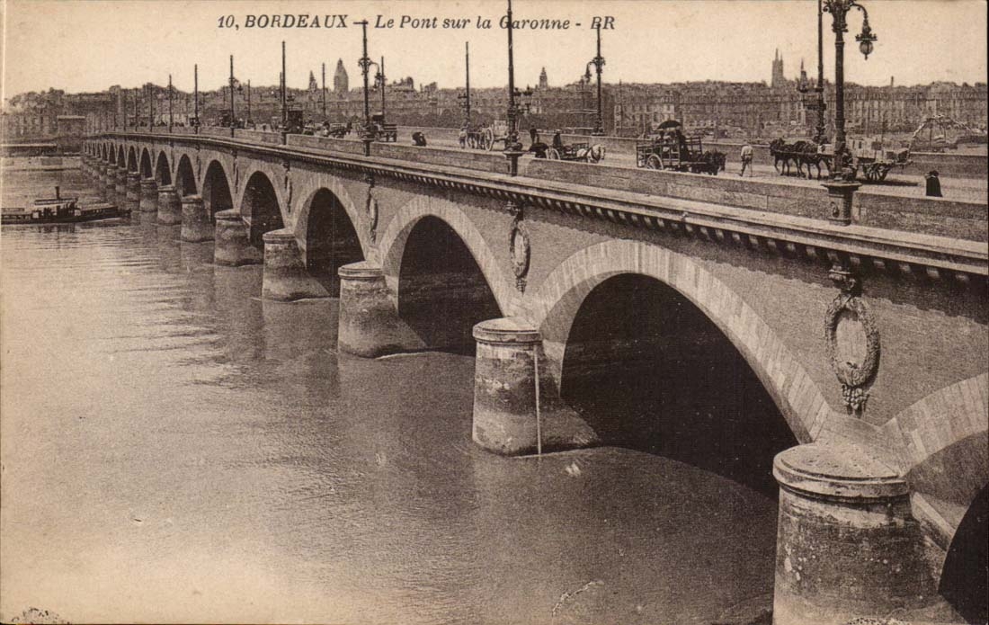 Bordeaux CPA Bridge on the Garonne