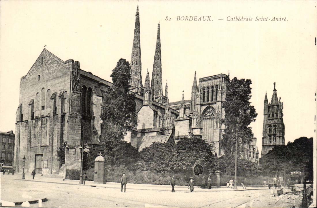 Bordeaux - Cathedral Saint Andre - CPA
