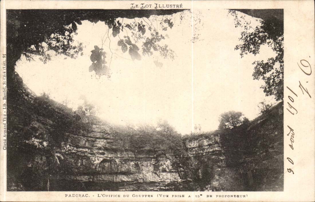 Padirac - Ofifice de Gouffre - CPA