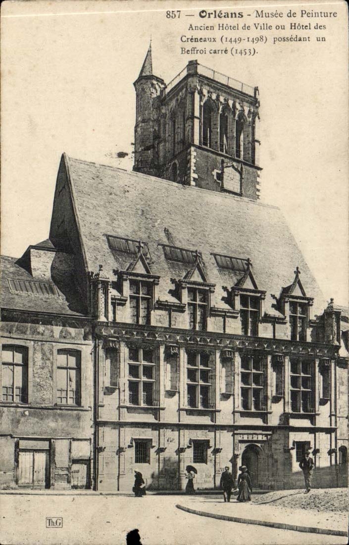 Orleans - Museum of Painting Old Town hall - CPA