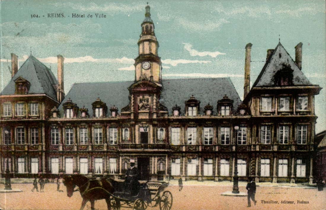Rathaus Reims-CPA