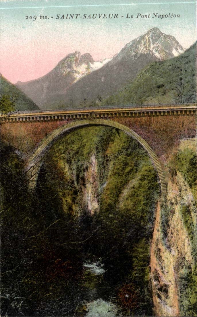 Saint Retter CPA die Napoleon-Brucke