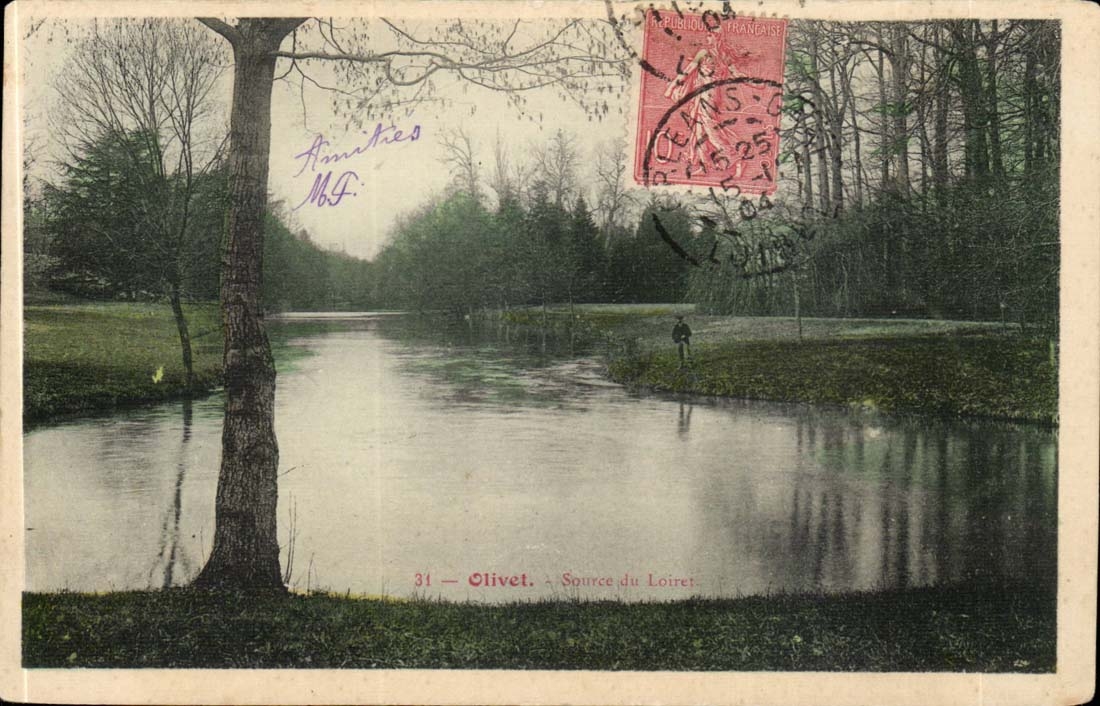 Umlagerungen von Orleans Olivet CPA die Quelle von Loiret