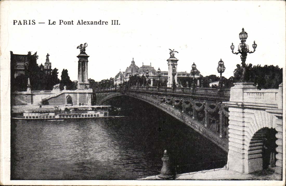 Paris CPA Bridge Alexandre III