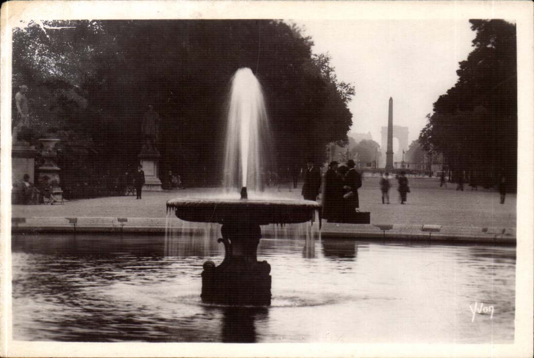 Paris CPA Jardin des Tuileries