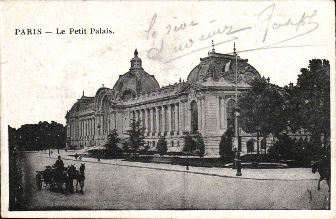 Paris - 8 - the Petit Palais - CPA