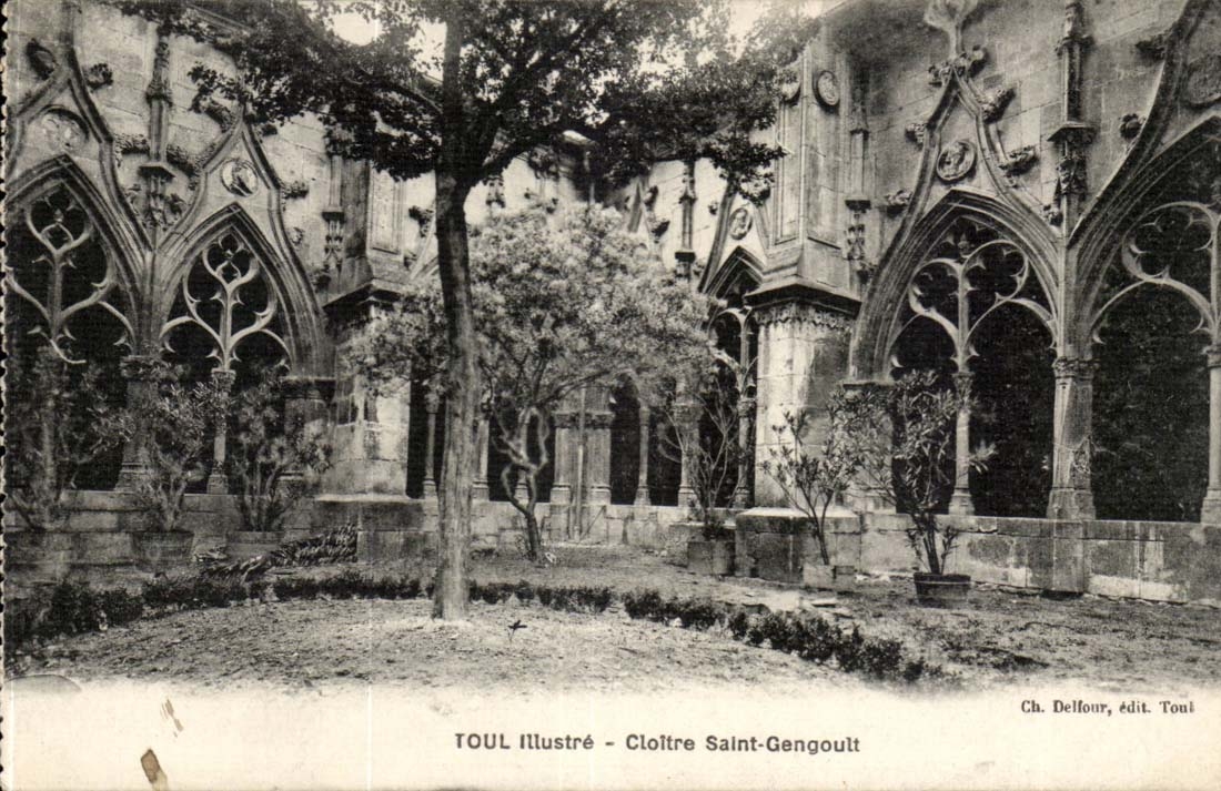 Toul - Cloister of Saint Gengoult - CPA