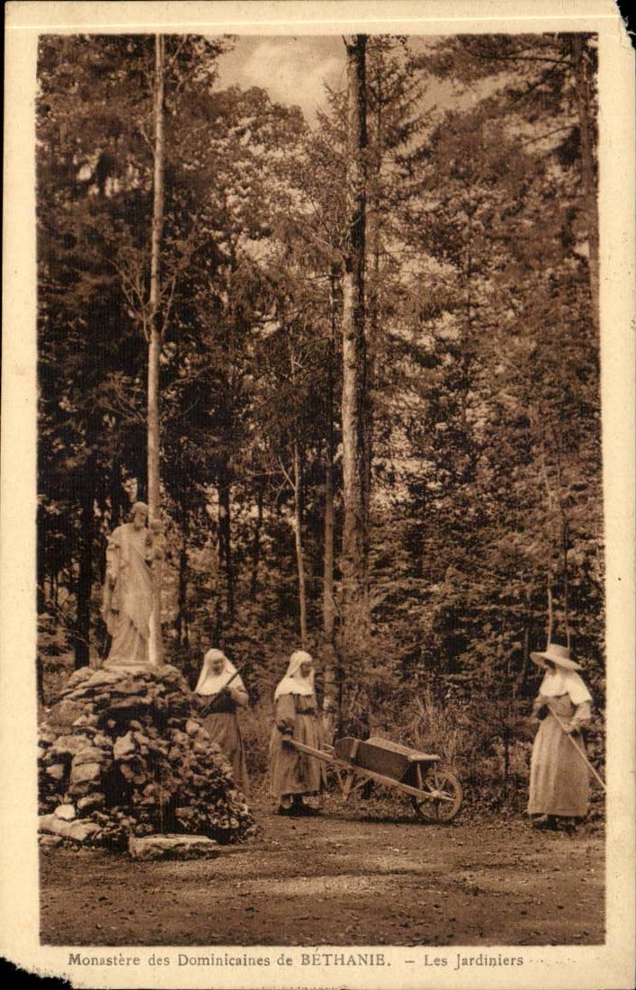 CPA Monastery of Dominican of Bethanie gardeners