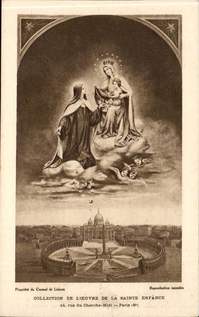 CPA Sainte Therese of the child Jesus Lisieux Sainte childhood