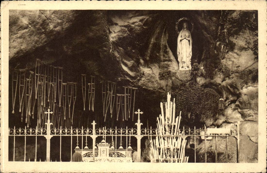 Lourdes CPA the miraculous cave