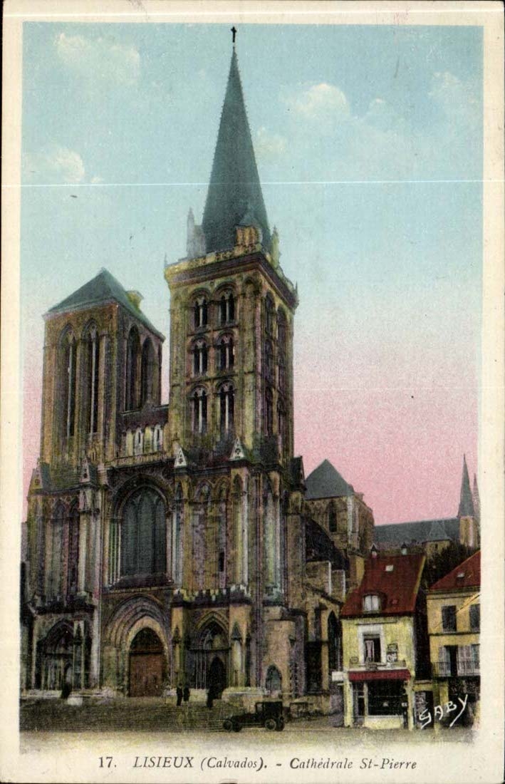 Lisieux - Kathedrale-Str Pierre CPA