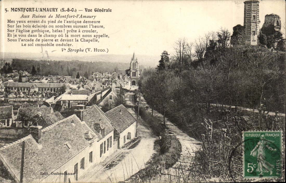 Montfort Amaury - View - CPA