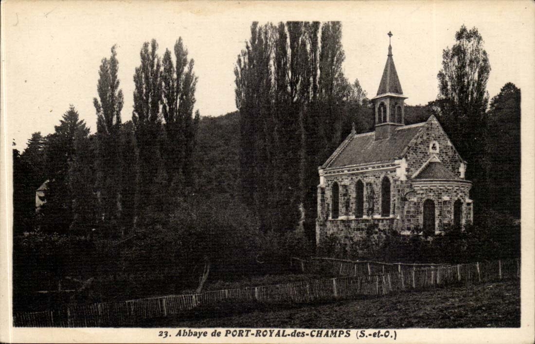 Abbey of Royal Port of the Fields - CPA