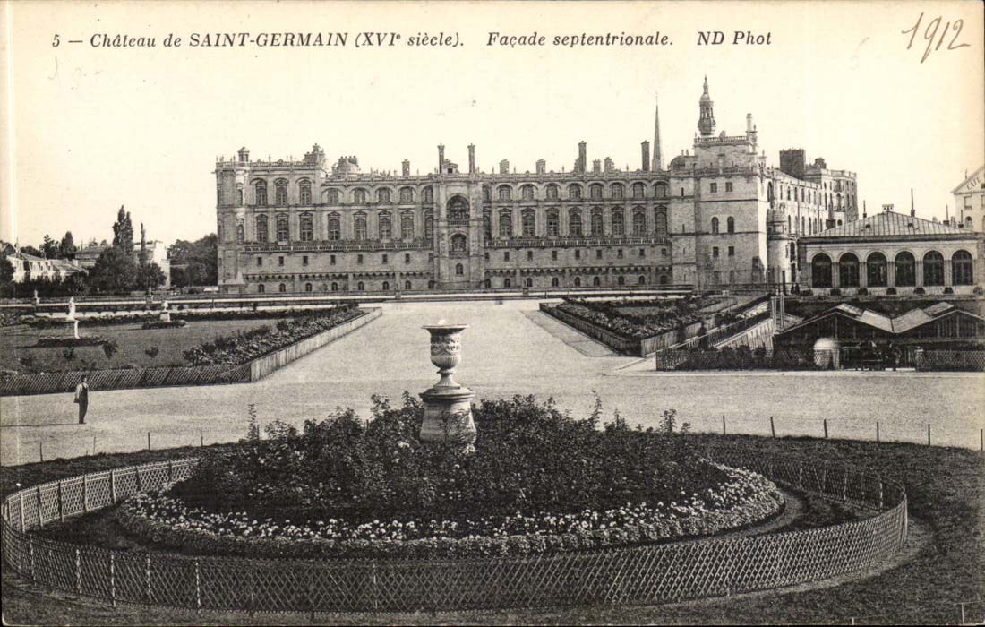 Saint Deutscher im Bush-Hammer - das Schloss - CPA