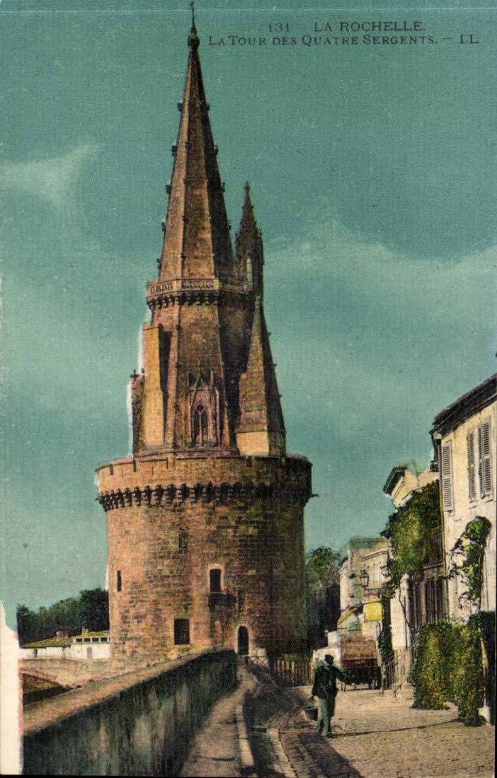 La Rochelle - der Aufsatz der vier Sergeants - CPA