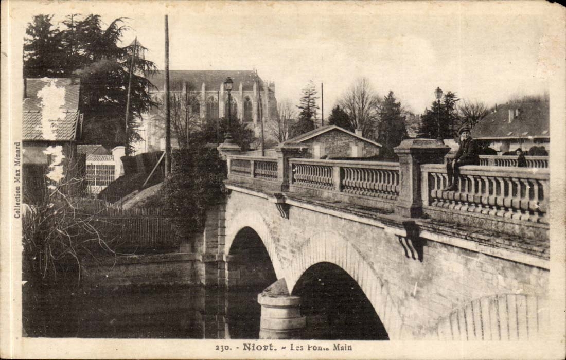 Niort - the Bridges maia - CPA