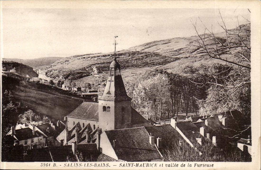 Saline les Bains - Saint Maurice and Vallee of the Furious one - CPA