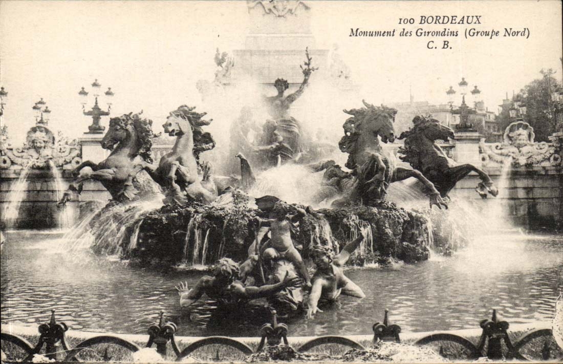 Bordeaux - Monument of the Of Gironde ones - Northern Group - CPA
